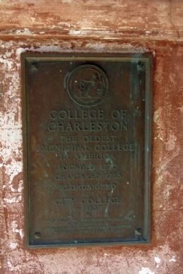 College of Charleston image. Click for full size.
