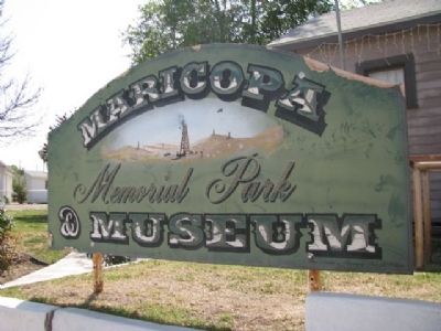 Maricopa's Memorial Park & Museum image. Click for full size.
