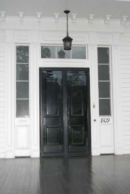 Dr. Samuel Marshall Orr House<br>Main Entrance image. Click for full size.