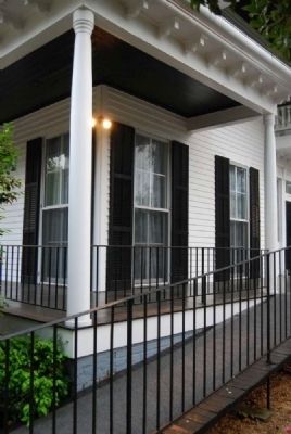 Dr. Samuel Marshall Orr House<br>East Porch image. Click for full size.