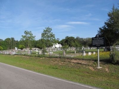 Euchee Valley Presbyterian Church And Cemetery Marker image. Click for full size.