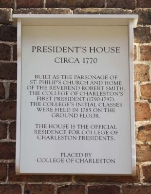 President's House Marker image. Click for full size.