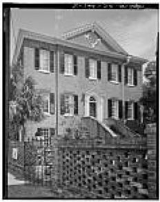 President's House Historic American Engineering Record image. Click for full size.