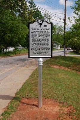 "The Hundreds" Marker<br>Front. Click for full size. "The Hundreds" Marker<br>Front image. Click for full size.