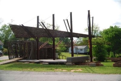 Keese Barn Memorial. Click for full size. Keese Barn Memorial image. Click for full size.