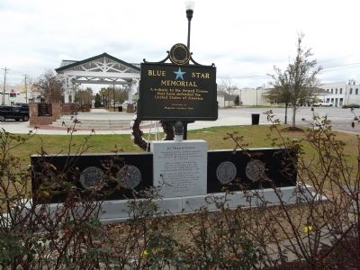 Wagener Memorial Monument Marker Reverse image. Click for full size.