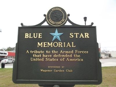 Wagener Memorial Monument Marker image. Click for full size.