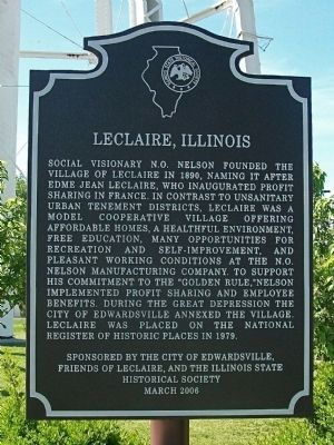 LeClaire, Illiois Marker image. Click for full size.