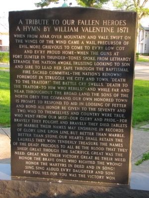 Chicopee Civil War Memorial Marker. Click for full size. Chicopee Civil War Memorial Marker image. Click for full size.