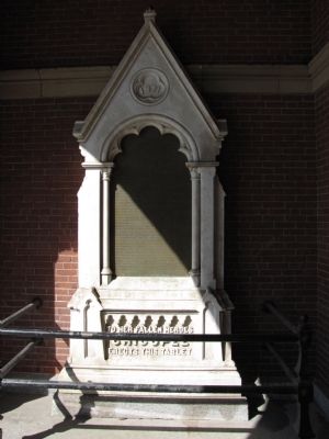 Chicopee Civil War Memorial tablet at City Hall. Click for full size. Chicopee Civil War Memorial tablet at City Hall image. Click for full size.