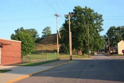 The Grave Creek Mound. Click for full size. The Grave Creek Mound image. Click for full size.