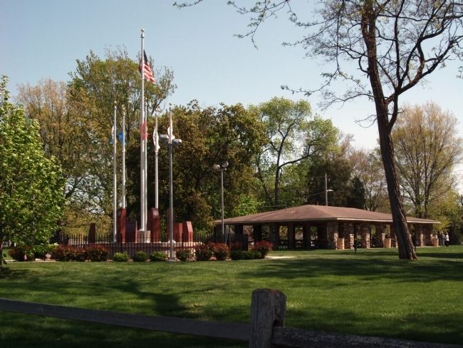 Long View - - Boone County Veterans Memorial image. Click for full size.