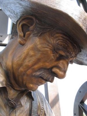 Closeup of oilworker. image. Click for full size.