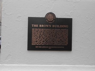 Brown Building Marker. Click for full size. Brown Building Marker image. Click for full size.