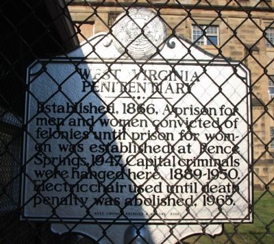 West Virginia Penitentiary Marker image. Click for full size.