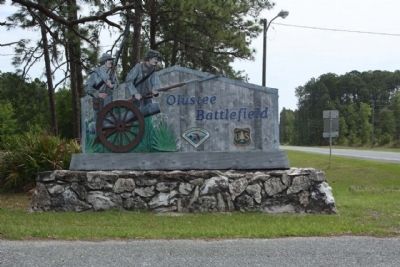 Olustee Battlefield Park, near US 90 image. Click for full size.