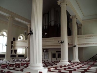 Inside the Old Cadet Chapel. Click for full size. Inside the Old Cadet Chapel image. Click for full size.