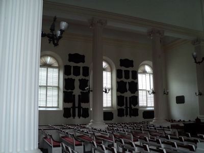 Memorials in the Old Cadet Chapel. Click for full size. Memorials in the Old Cadet Chapel image. Click for full size.