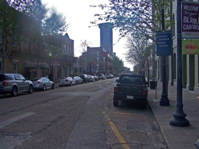 Starting Point of the Parade looking up Julia Street image. Click for full size.