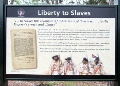 Liberty to Slaves Marker image. Click for full size.