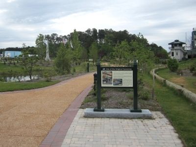 Site of the Original Causeway Marker. Click for full size. Site of the Original Causeway Marker image. Click for full size.