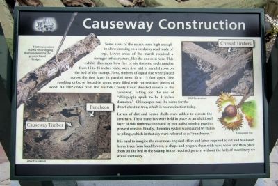 Causeway Construction Marker image. Click for full size.