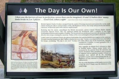 The Day is Our Own! Marker image. Click for full size.