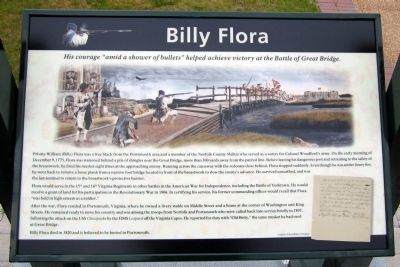 Billy Flora Marker image. Click for full size.