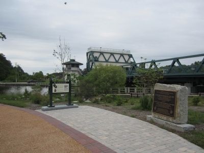 Great Bridge Marshall Memorial Marker. Click for full size. Great Bridge Marshall Memorial Marker image. Click for full size.