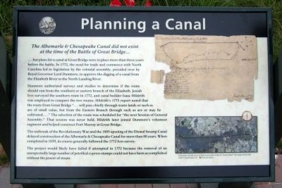 Planning a Canal Marker image. Click for full size.