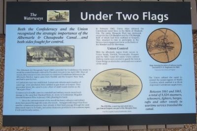 Under Two Flags Marker. Click for full size. Under Two Flags Marker image. Click for full size.