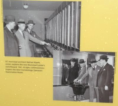 Architect and Commissioners. Click for full size. Architect and Commissioners image. Click for full size.