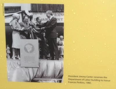 Department of Labor Building Renamed. Click for full size. Department of Labor Building Renamed image. Click for full size.
