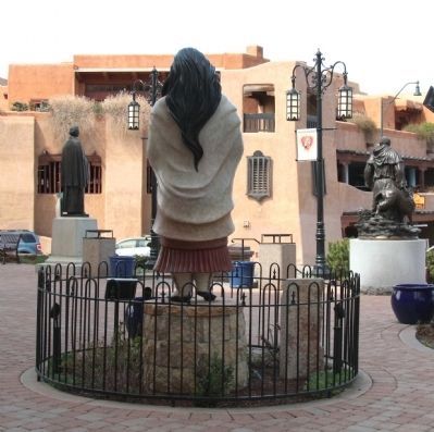 Saint Kateri Tekakwitha Looks Out to the Street. Click for full size. Saint Kateri Tekakwitha Looks Out to the Street image. Click for full size.