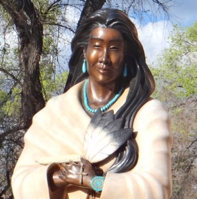 Saint Kateri Tekakwitha. Click for full size. Saint Kateri Tekakwitha image. Click for full size.