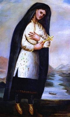 Oldest Known Portrait of Catherine Tekakwitha. Click for full size. Oldest Known Portrait of Catherine Tekakwitha image. Click for full size.