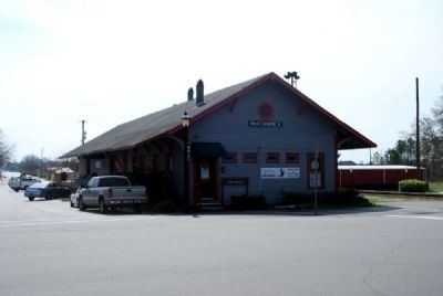 McCormick Train Station<br>West (Front). Click for full size. McCormick Train Station<br>West (Front) image. Click for full size.