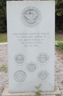 St. Stephens Veterans Monument Marker. Click for full size. St. Stephens Veterans Monument Marker image. Click for full size.