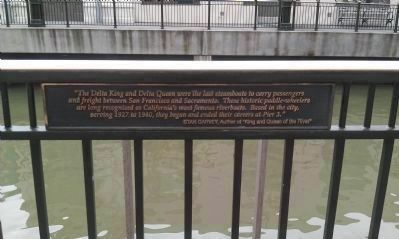 Delta King and Delta Queen - Marker 3. Click for full size. Delta King and Delta Queen - Marker 3 image. Click for full size.