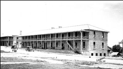 Historic view of the New Cavalry Barracks shortly after completion image. Click for full size.