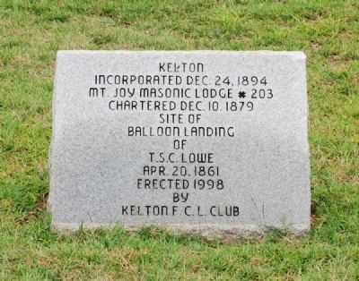 Kelton Marker image. Click for full size.