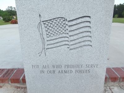 Jamestown Veterans Monument image. Click for full size.