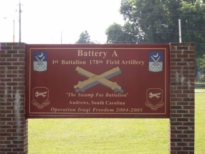 National Guard Armory Sign image. Click for full size.