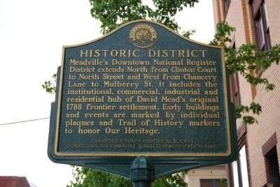 Historic District Marker image. Click for full size.