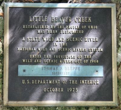 Little Beaver Creek Marker image. Click for full size.
