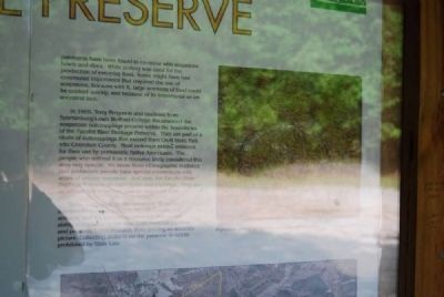 Pacolet River Heritage Preserve Marker image. Click for full size.
