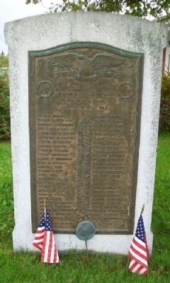 World War Memorial. Click for full size. World War Memorial image. Click for full size.