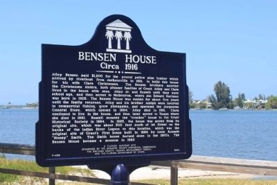 Bensen House Marker image. Click for full size.