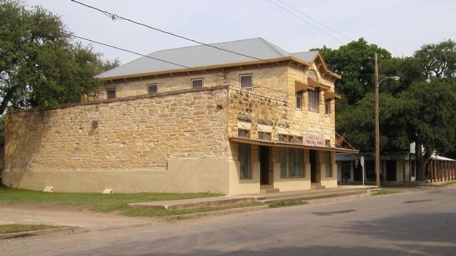 Brackettville's Partrick Building. Click for full size. Brackettville's Partrick Building image. Click for full size.