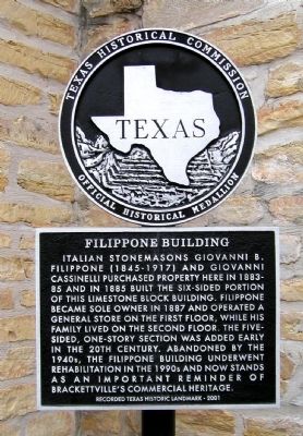 Filippone Building Marker. Click for full size. Filippone Building Marker image. Click for full size.